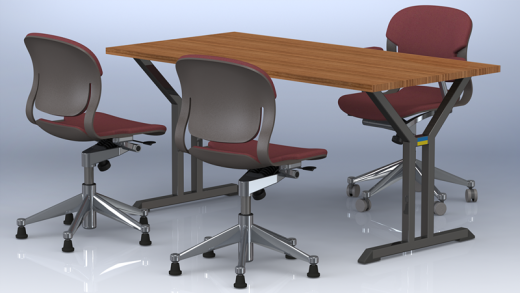 办公桌椅缩略图